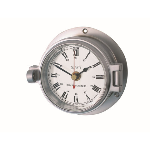 RoyalMarinerQuartzClock3inchmattchrome1000
