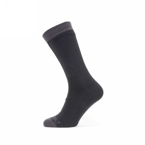 Sealskinz111000550101WaterproofWarmWeatherMidLengthSockBlackGrey11024x10242x
