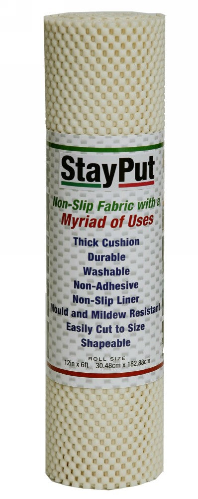 StayPut Eco Non Slip Fabric Roll 12" x 6'