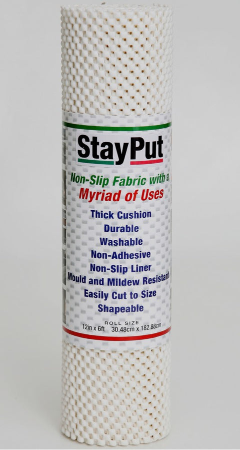 StayPut Eco Non Slip Fabric Roll 12" x 6'