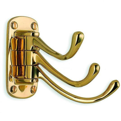 Brass Treble Coat Hook
