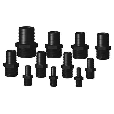 TruDesign Hose Tail Composite Connector Straight BSP
