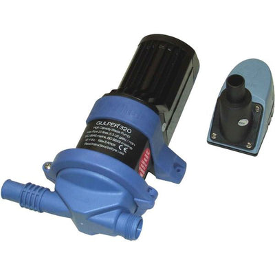 Whale Gulper 320 12V Waste And Bilge Pump (Includes Strainer)