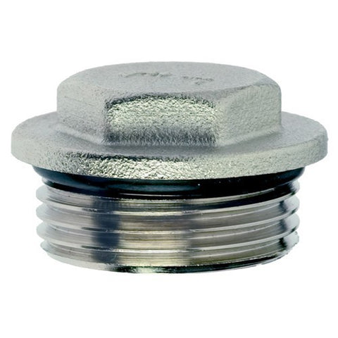 Aquafax Nickel Plated Flanged Plug