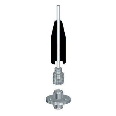 Through Deck PL female connector - protection cap - 2 PL connector for RG58 cable
