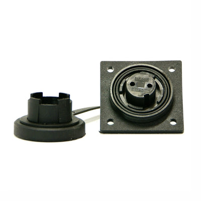 Bulgin 2 pin low profile bulkhead socket