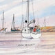 Claudia Myatt cartoon card Alone at Last