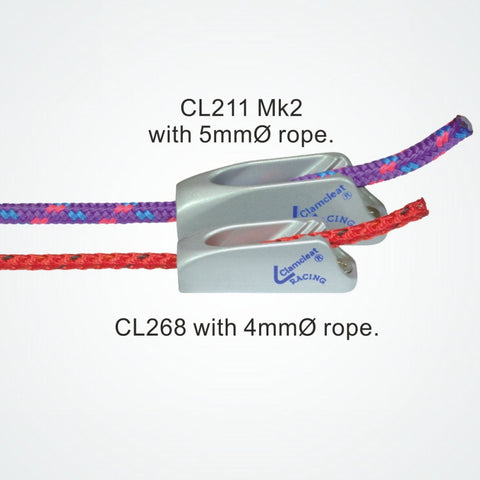 Clamcleat CL211 Mk2AN Racing Junior Cleat 3-6mm