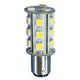Cool White LED bayonet bulb BA15s SCC 10-30V with single contact point