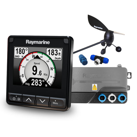 Raymarine i70  Instrument Display Pack  + Transducer + 3M Cable T70216