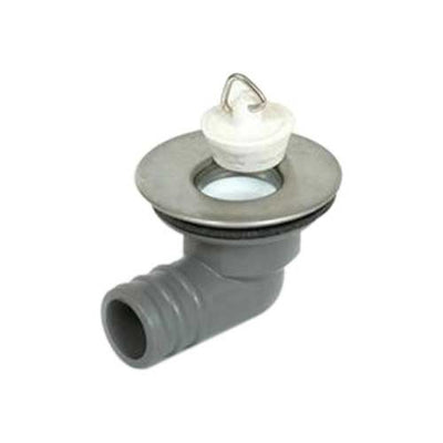 Grove Angled 3-4" Waste Outlet