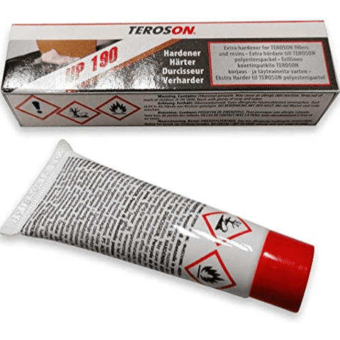 Teroson  (Formerly Plastic Padding) Hardener for PolyesterFillers and Resins 16g tube